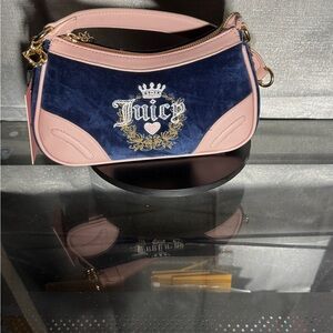 Juicy Couture Pink and Blue Women's Bag
